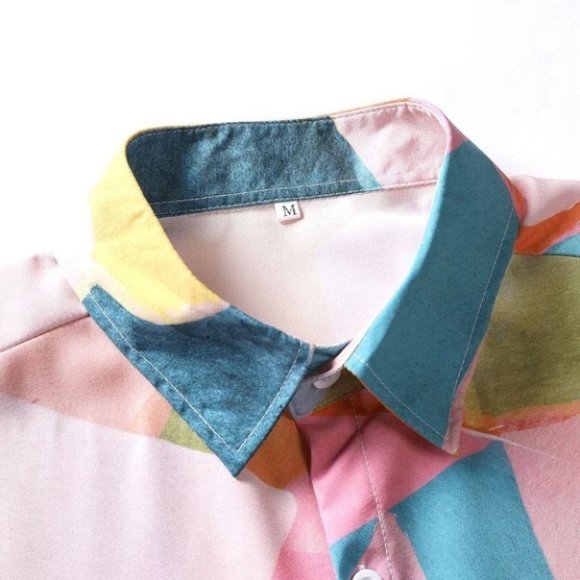 Multicolor Mens Tee Shirt - Picture 4 of 6